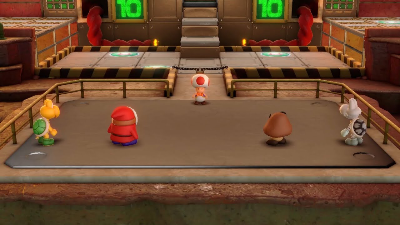 Super Mario Party Partner Party #2002 Gold Rush Mine Koopa Troopa & Shy Guy vs Goomba & Dry Bones