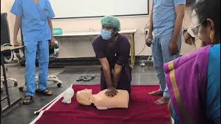 How to CPR learning to students with doctor explanation😍