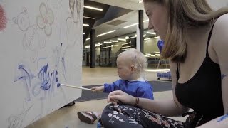 Visitors invited to paint the walls of London's Tate Modern's Turbine Hall