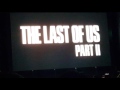 The Last of Us Part 2 Trailer Live Crowd REACTION at PSX 2016