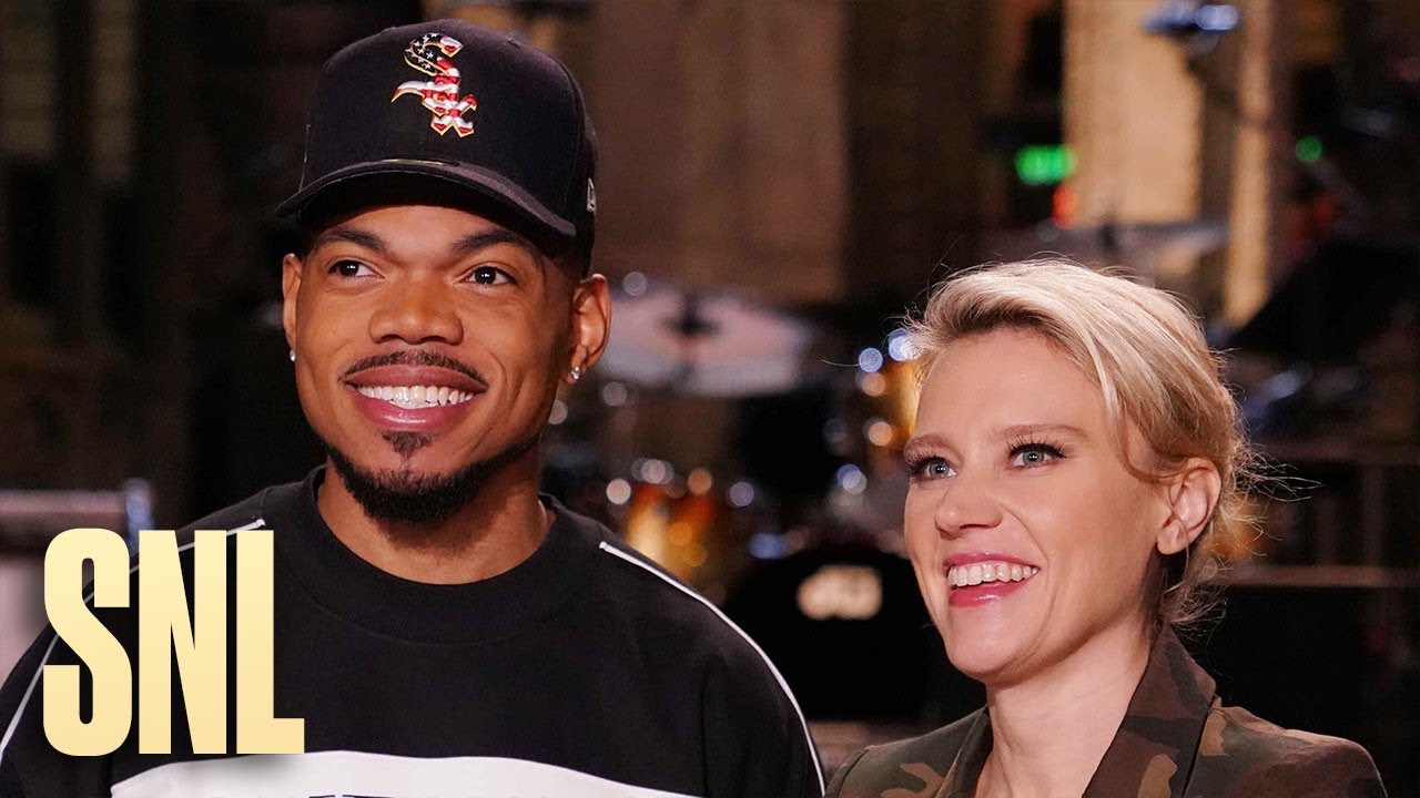 Chance the Host and Chance the Musical Guest Meet Kate McKinnon - SNL