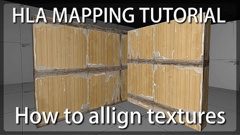 How to allign textures, Half life alyx mapping tutorial