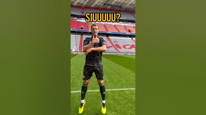 MANUEL NEUER zeigt uns seinen JUBEL!😂⚽️ #fussball #football #skills #viral #soccer #neuer #bayern