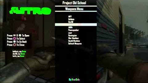 Black Ops 2 1 19 GSC Mod Menu PS3 Project Old School + Download