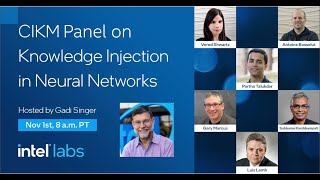 Knowledge Injection in Neural Networks: Panel Discussion