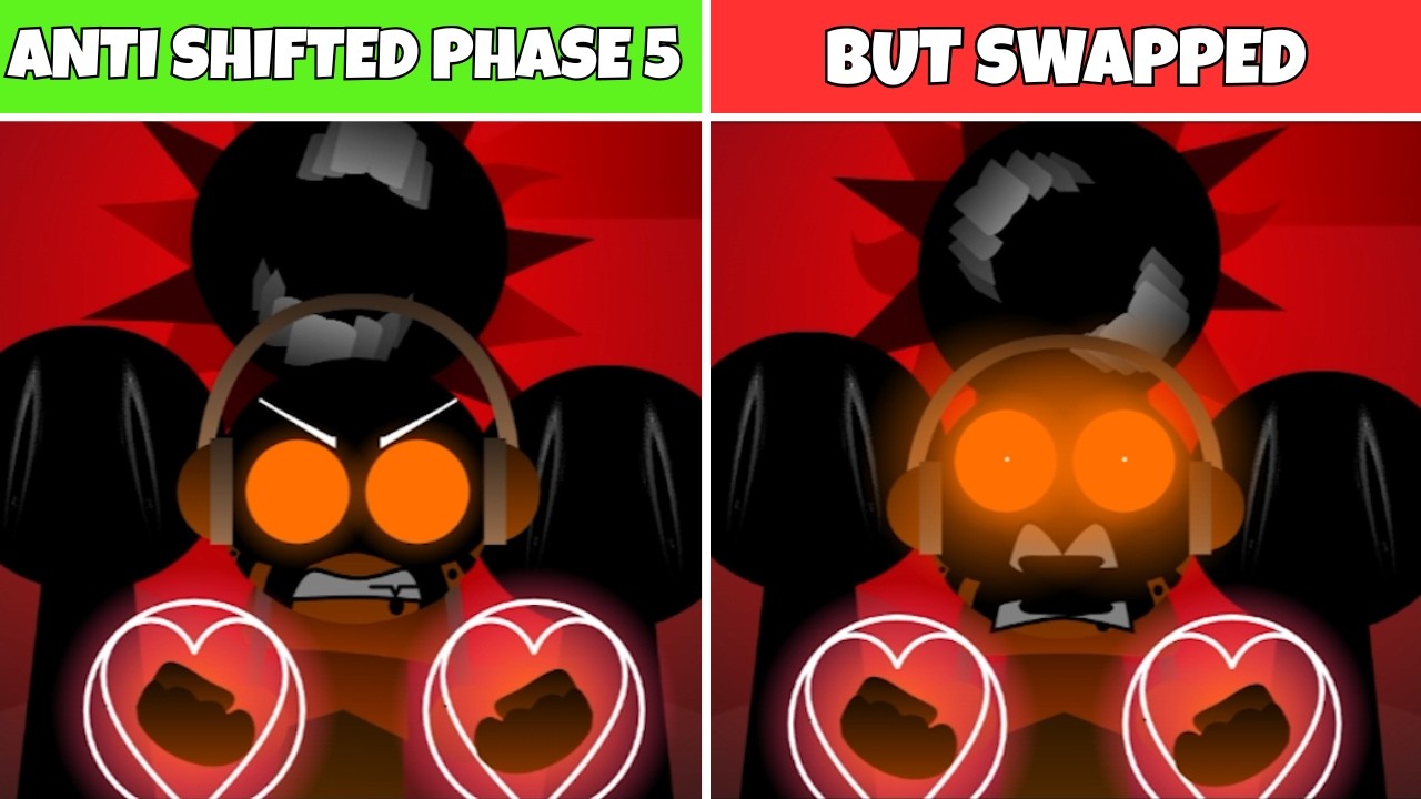 Incredibox Sprunki : Anti Shifted Phase 5 But Swapped New Update #sprunki #incredibox