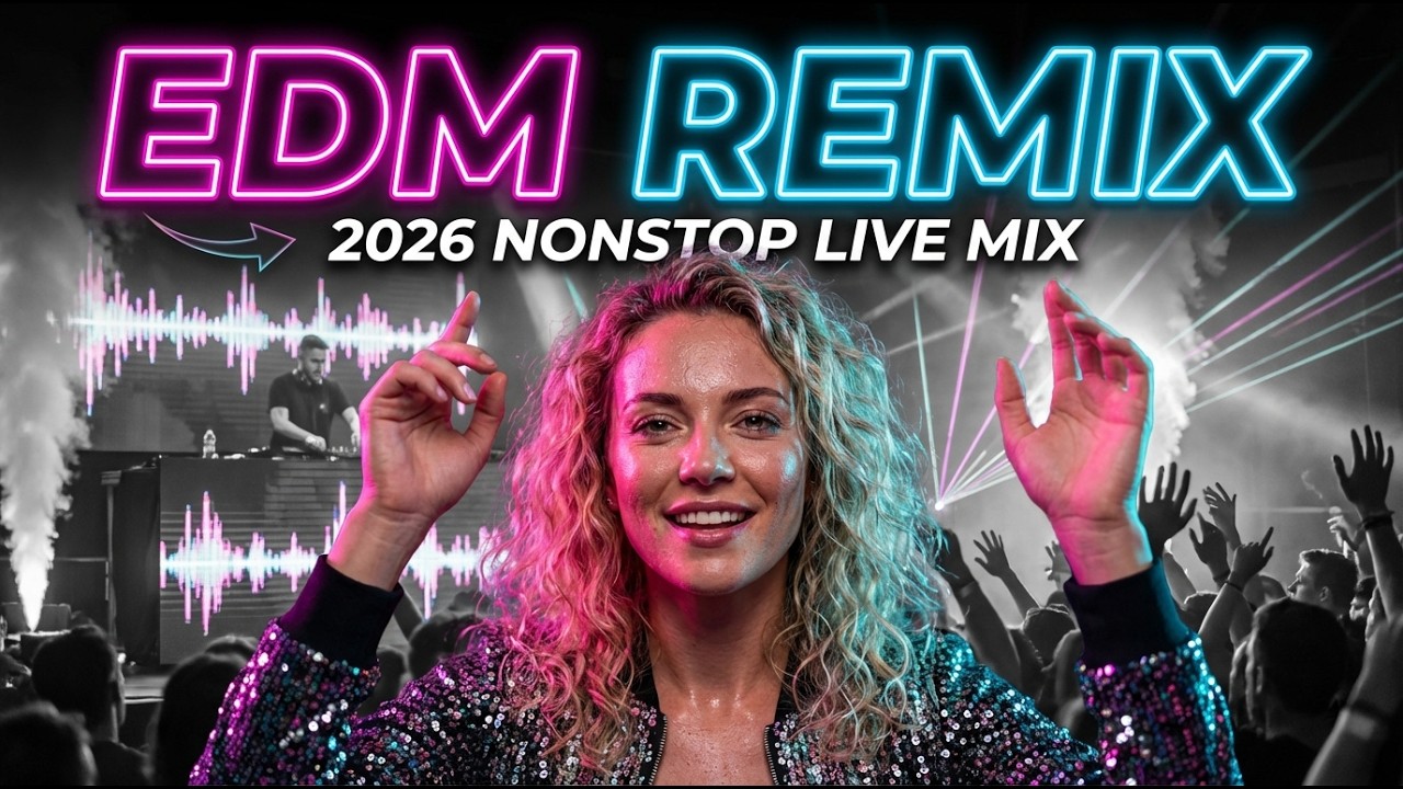 Best Music Party Mix 2026 | EDM Music Mix | EDM Remixes of Popular Songs | Nonstop Party Playlist