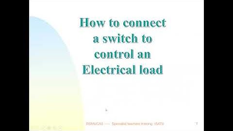 UNIT 2 Switches and logic functions