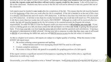 1.0 Regents Physics Syllabus Video