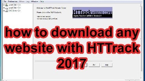 How To Copy Any Website / Clone All Web Pages 2018 | HTTRACK Software