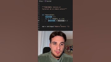 🚀 ¡Este truco calcula el FACTORIAL sin esfuerzo! 😱 Domina funciones en #Python