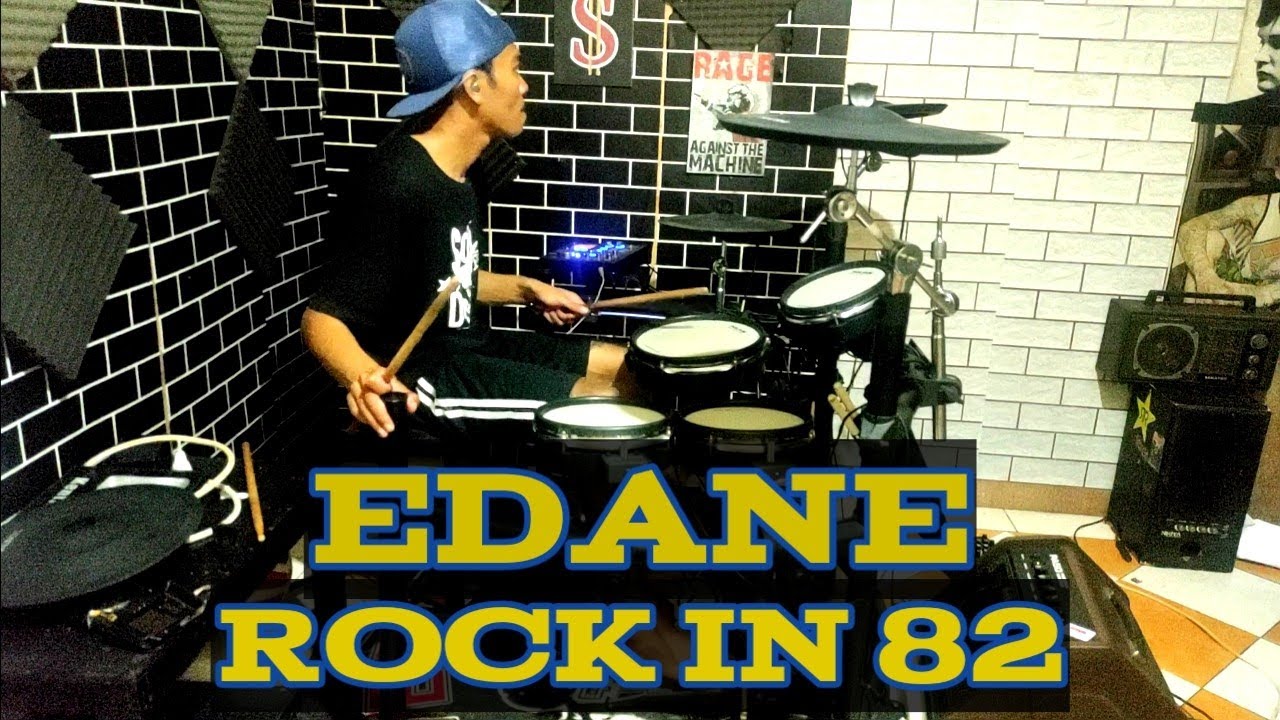 EDANE - ROCK IN 82 | DRUM COVER #edane #rockin82 #drumcover - YouTube