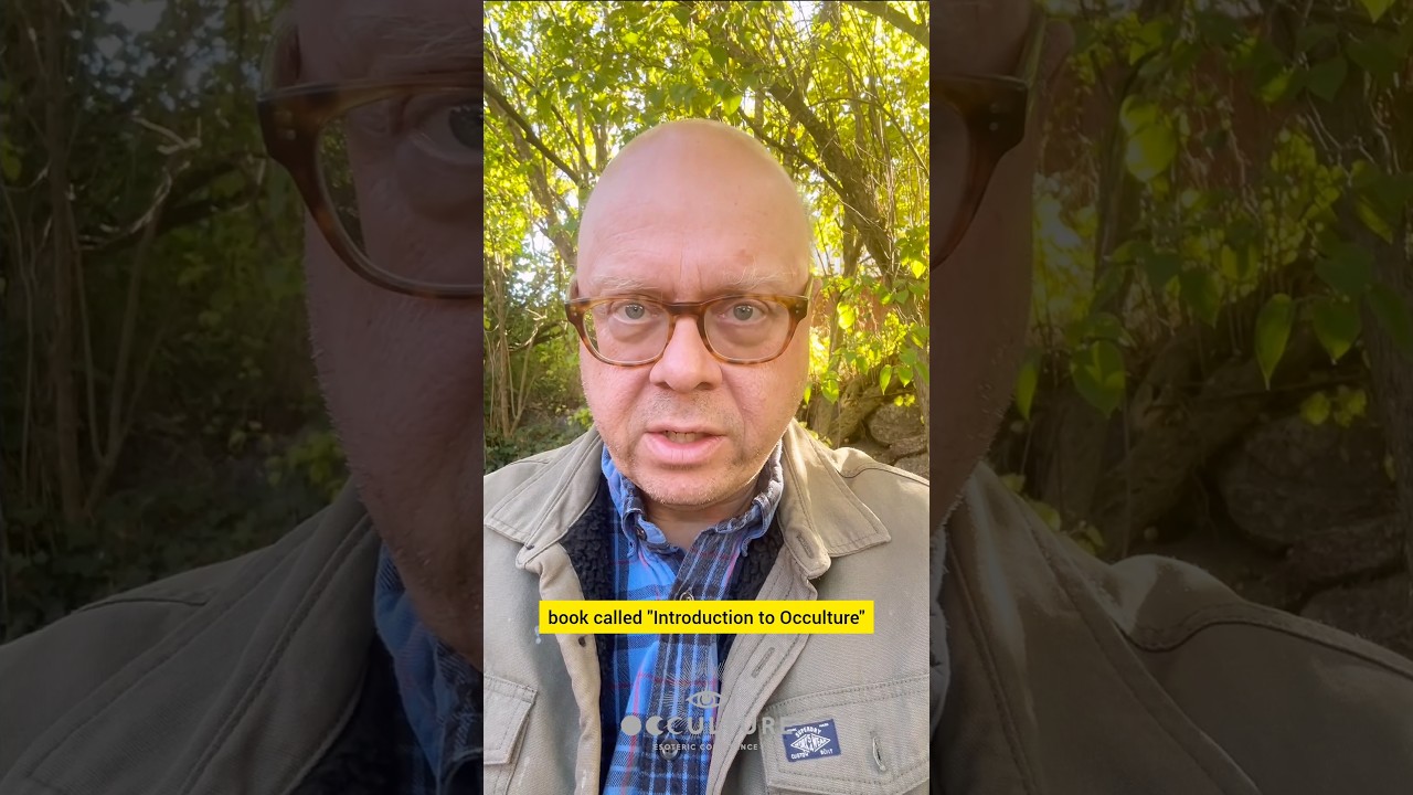 Carl Abrahamsson at Occulture Conference 2025. More infos on occultureconference.com