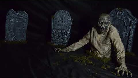 Gaseous Zombie Animated Fog from The Horror Dome