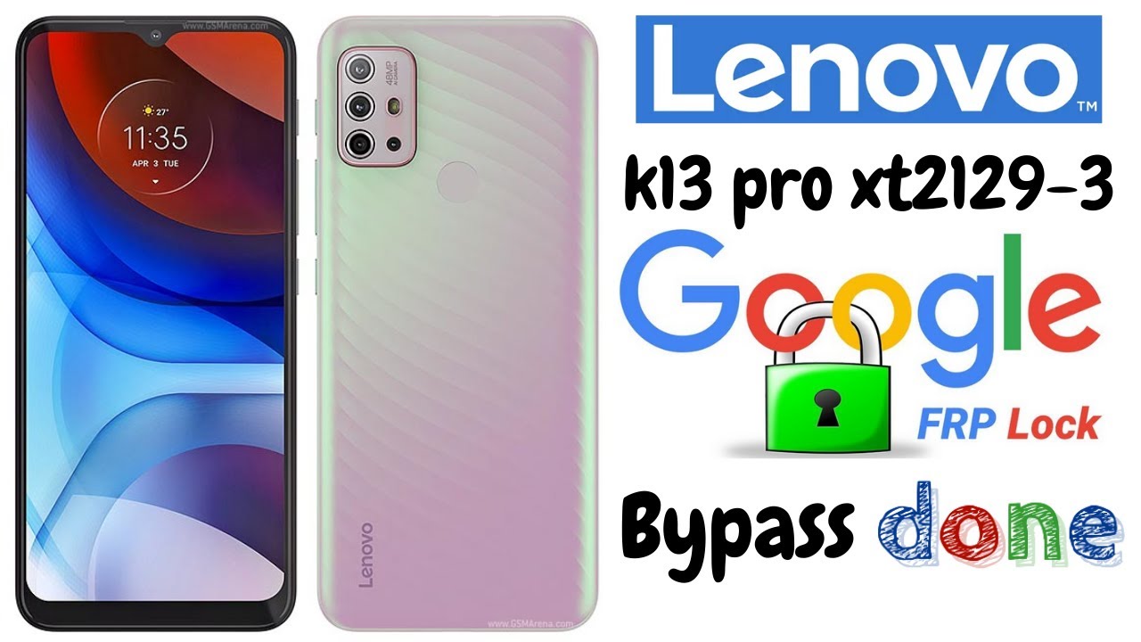 Lenovo k13 pro xt2129-3 FRP Bypass Done Easy method...