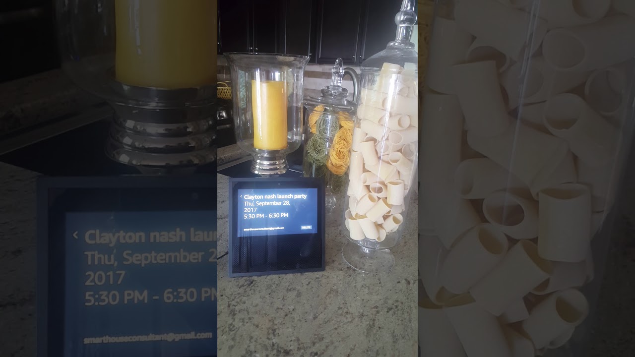 Alexa - Calendar Assistant - YouTube