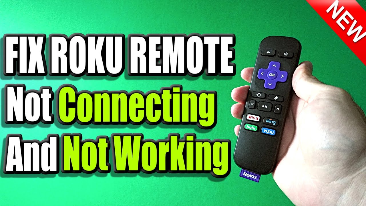 22 Ways to Fix Roku Remote Not Working or Not Connecting (Easy Method)