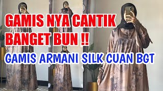 GAMIS INI CANTIK BANGET BUN ‼️ GAMIS ARMANI SILK YANG LAGI VIRAL 😍😍