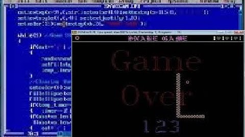 2D snake game, with BGI graphics C++(Source Code Linked)