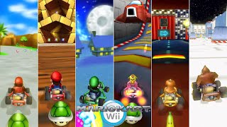 Mario Kart Wii Deluxe 7.0 // All 6 Diddy Kong Racing Courses [150cc]