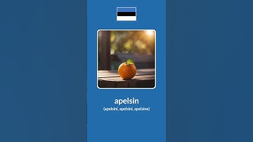 Fruits in Estonian #learnestonian