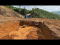 Digging a pond to store water for the farm, Burning fields to plant forest products