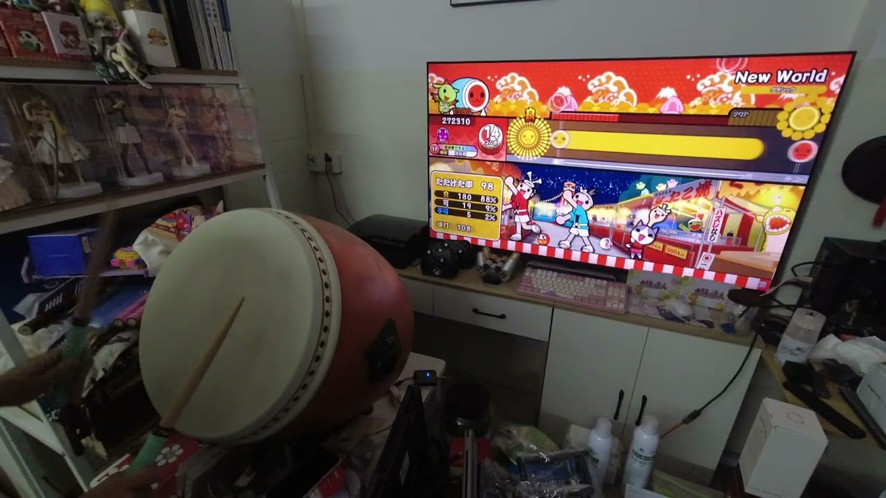 太鼓达人TNDE】New World 905090 135可13不可260725 - YouTube