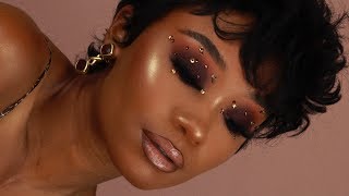 Chocolate Crystal Makeup Look | MakeupTiffanyJ