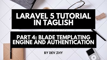 Taglish Laravel Tutorial | Online Voting System | Part 4 : Blade Templates, Layouts, and Auth