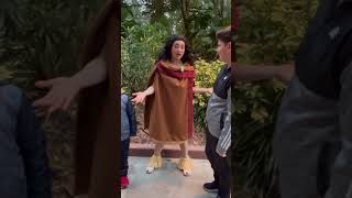 Meeting Moana Surprise Meet &amp; Greet by Tower of Terror in Hollywood Studios at Disney World