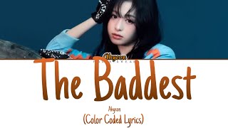 Ahyeon - The Baddest (Color Coded) Ai Original