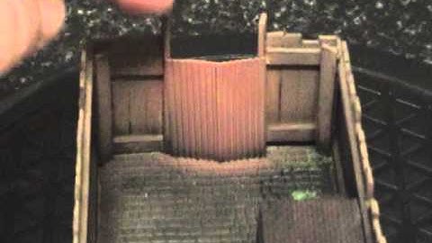 Any old Junk ? Building a diorama from scratch .