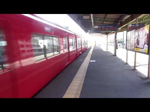 （更新車）名鉄神宮前駅2番線　準急新可児行き到着