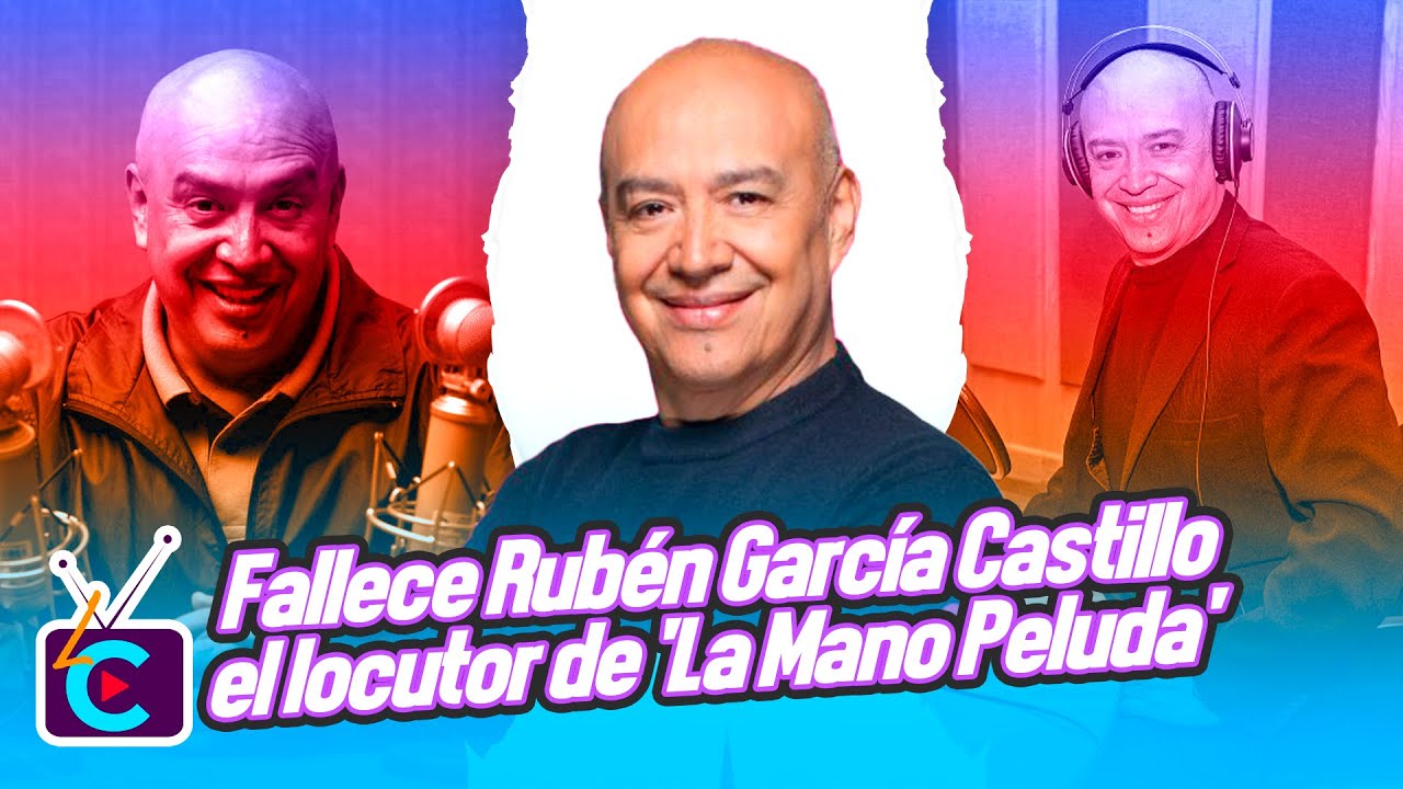 Fallece Rubén García Castillo, el locutor