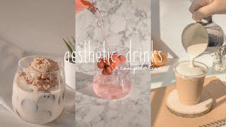 Aesthetic drinks| summer homemade drinks compilation| Tiktok, Reels and Pinterest compilation