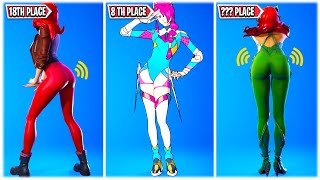 (UPDATED) TOP 20 THICCEST FORTNITE SKINS EVER RELEASED 😍❤️