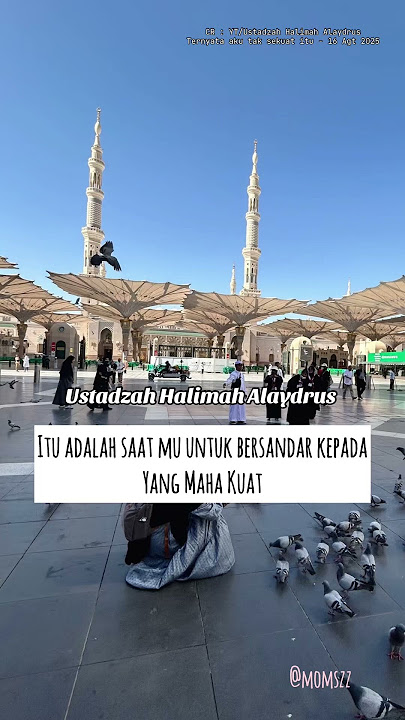 Download lagu Ternyata aku tak sekuat itu - YT/Ustadzah Halimah Alaydrus
