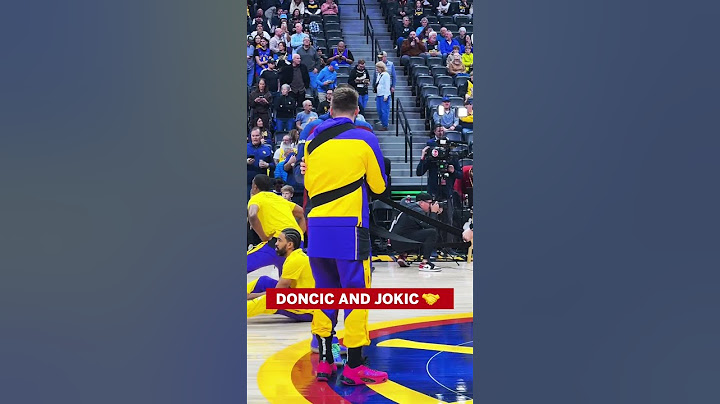 Luka Doncic 🤝 Nikola Jokic