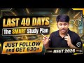 40 Days left for Neet 2026 | Complete comeback plan| Gaurav Gupta | GGSIR 50 Most expected topics