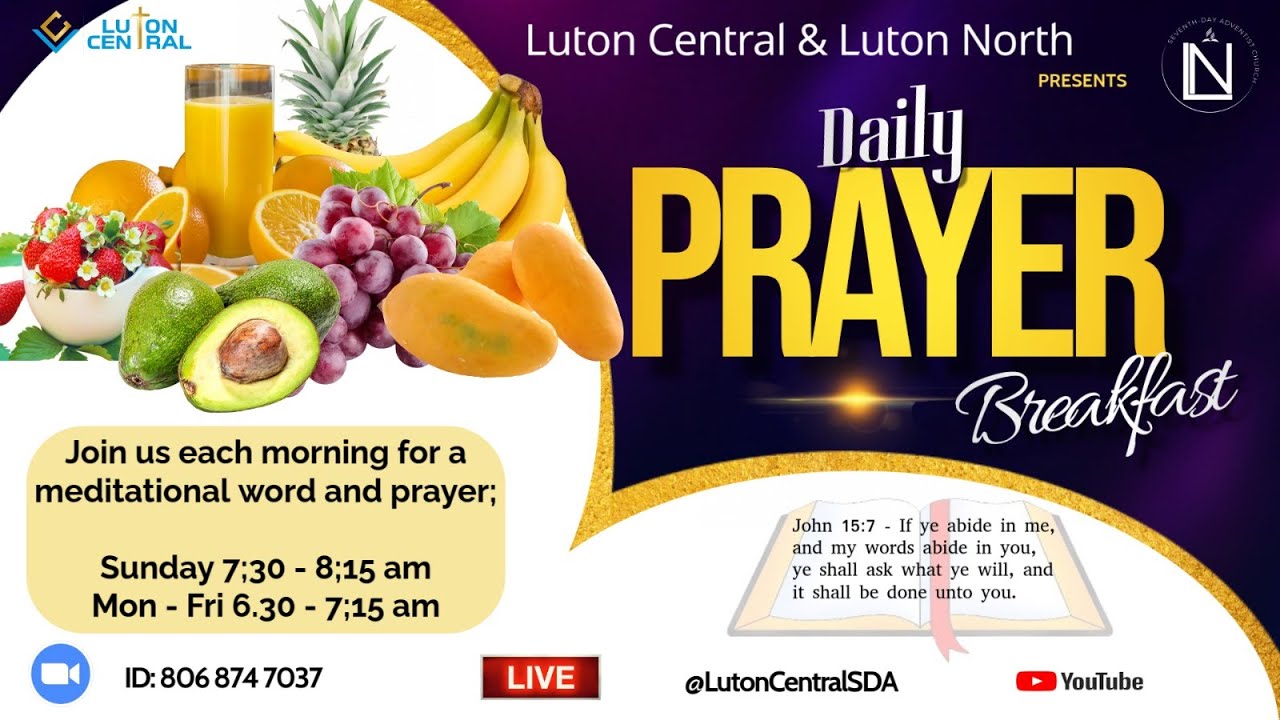 Prayer Breakfast | 25 February 2026 | Luton Central Adventist Church