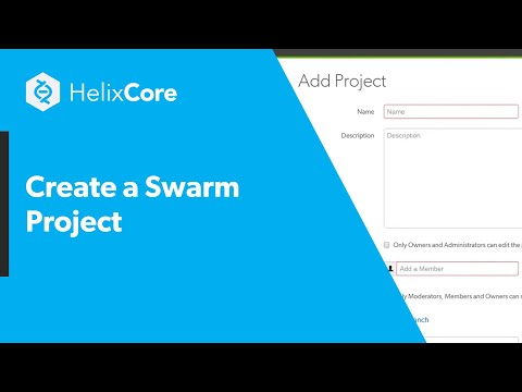 Create a Swarm Project