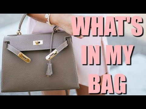 What's In My Bag  Teddy Blake Eva Dark Beige 