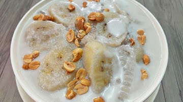 Cách Nấu CHÈ CHUỐI Nước Cốt Dừa Nhanh gọn
