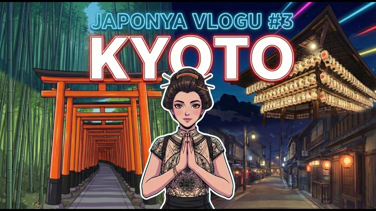Kyoto'da Hayaller Hayatlar! | JAPONYA VLOG #3