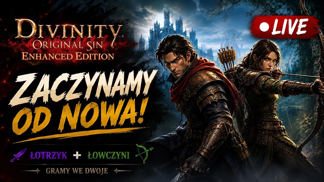 Miniatura filmu Magia nas pokonała… Wracamy do korzeni! 🗡️🏹 | Divinity: Original Sin LIVE 4K
