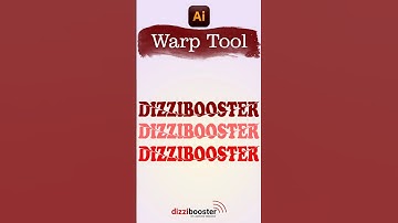 Warp Tool in Adobe Illustrator #adobetips  #adobephotoshopetutorial