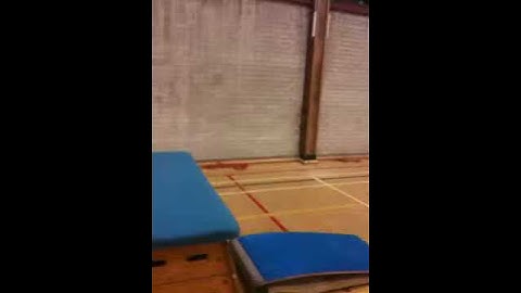 Parkour handspring