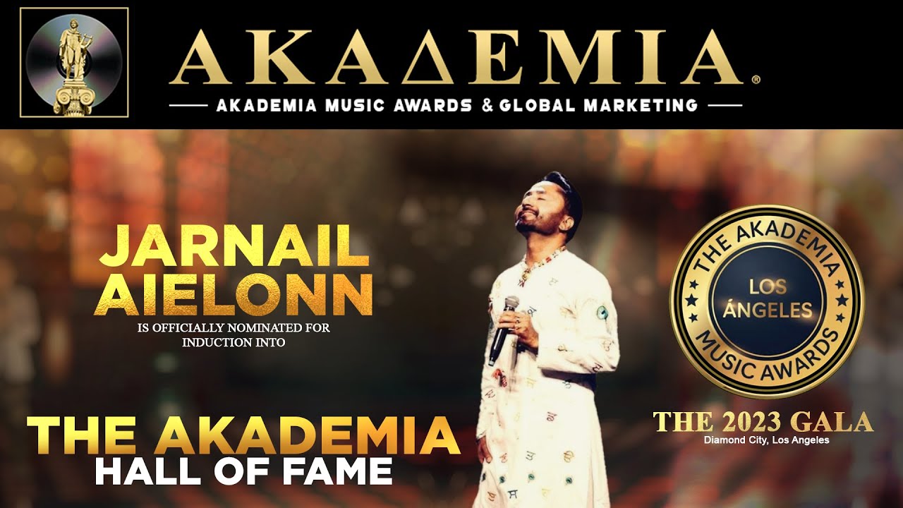 Jarnail Aielonn : nomination for AKADEMIA HALL OF FAME @ the akademia music award gala 2023