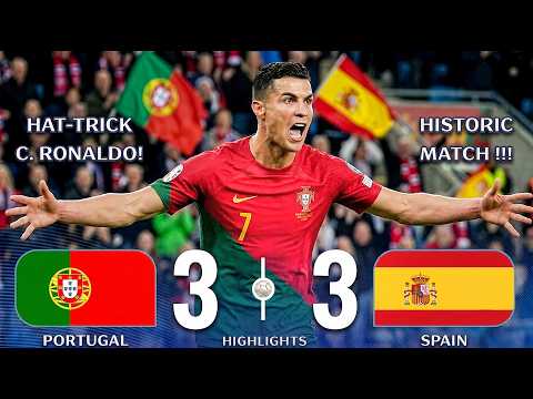 RONALDO'S BEST PERFORMANCE AT THE WORLD CUP, HAT-TRICK AND A HISTORIC FREE-KICK GOAL