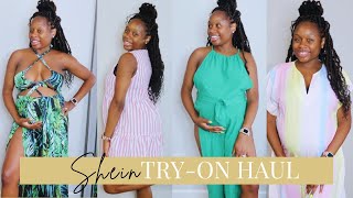 SHEIN TRY ON HAUL | MATERNITY LOOKS | BAECATION